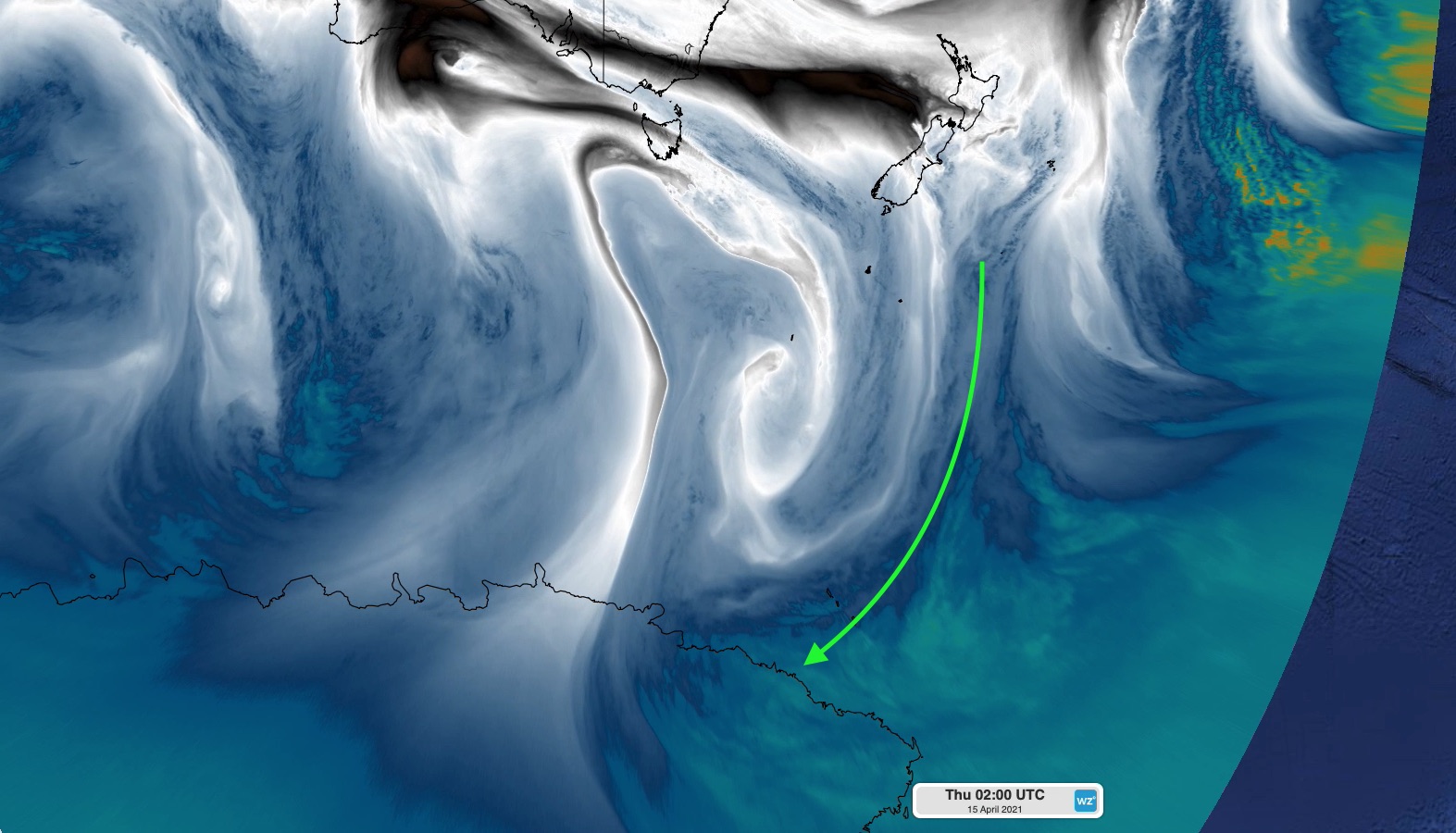 What is the rare "atmospheric river" hitting Antarctica?