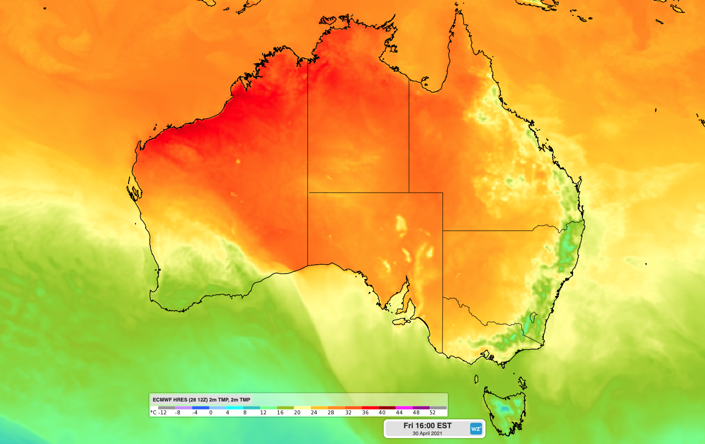 Unseasonably warm weekend ahead for southern Australia 