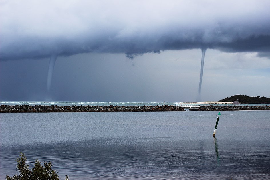 What's the deal with these waterspouts: are they tornadoes or not?