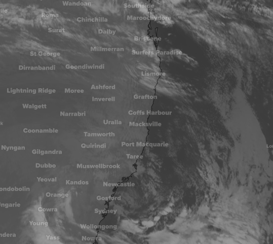 Just another cold winter morning in eastern Australia? 