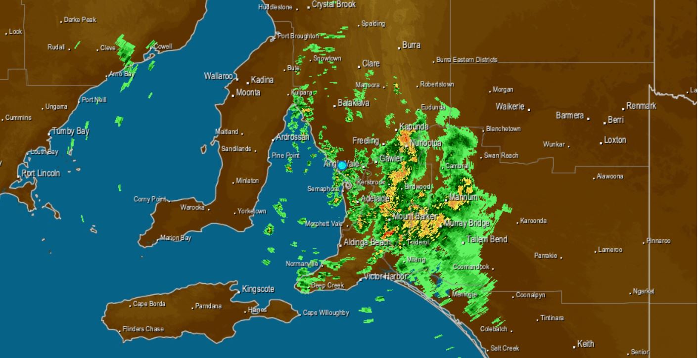 Adelaide drenched by heaviest daily rainfall since 2016