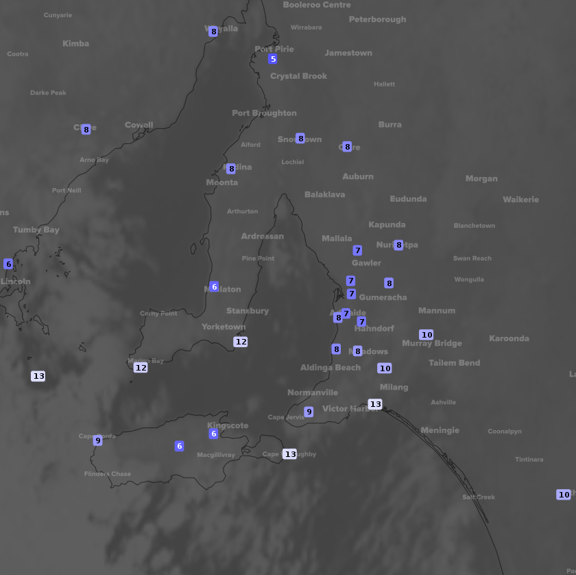 Slow drizzle of rain takes Adelaide to impressive total