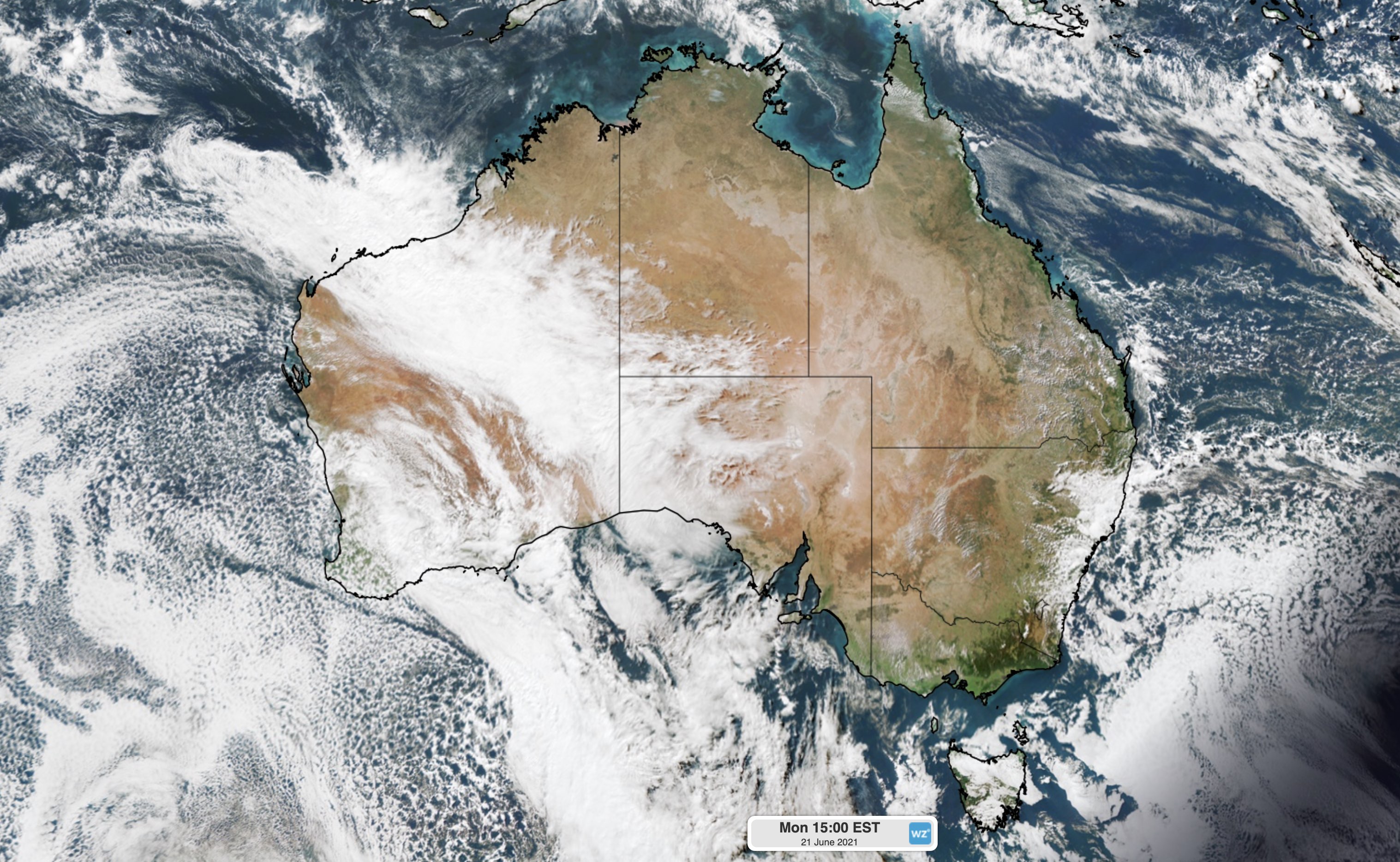 What is a northwest cloudband?