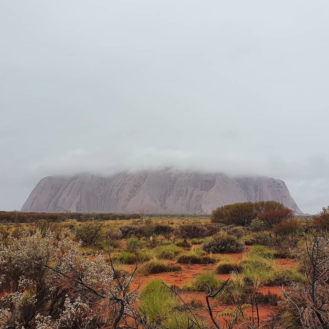 Uluru just got a new tablecloth