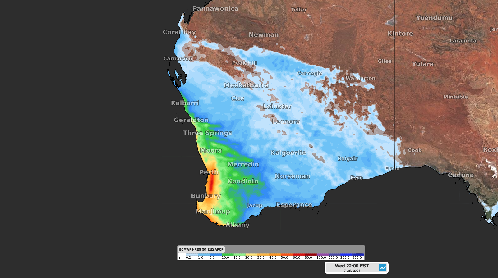 Flurry of cold fronts slamming WA