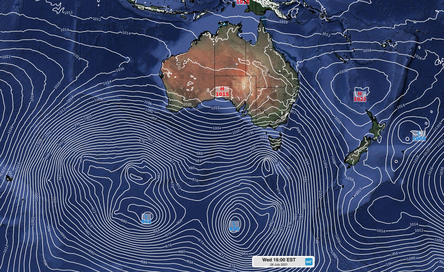 Why is it so windy in Australia this week?