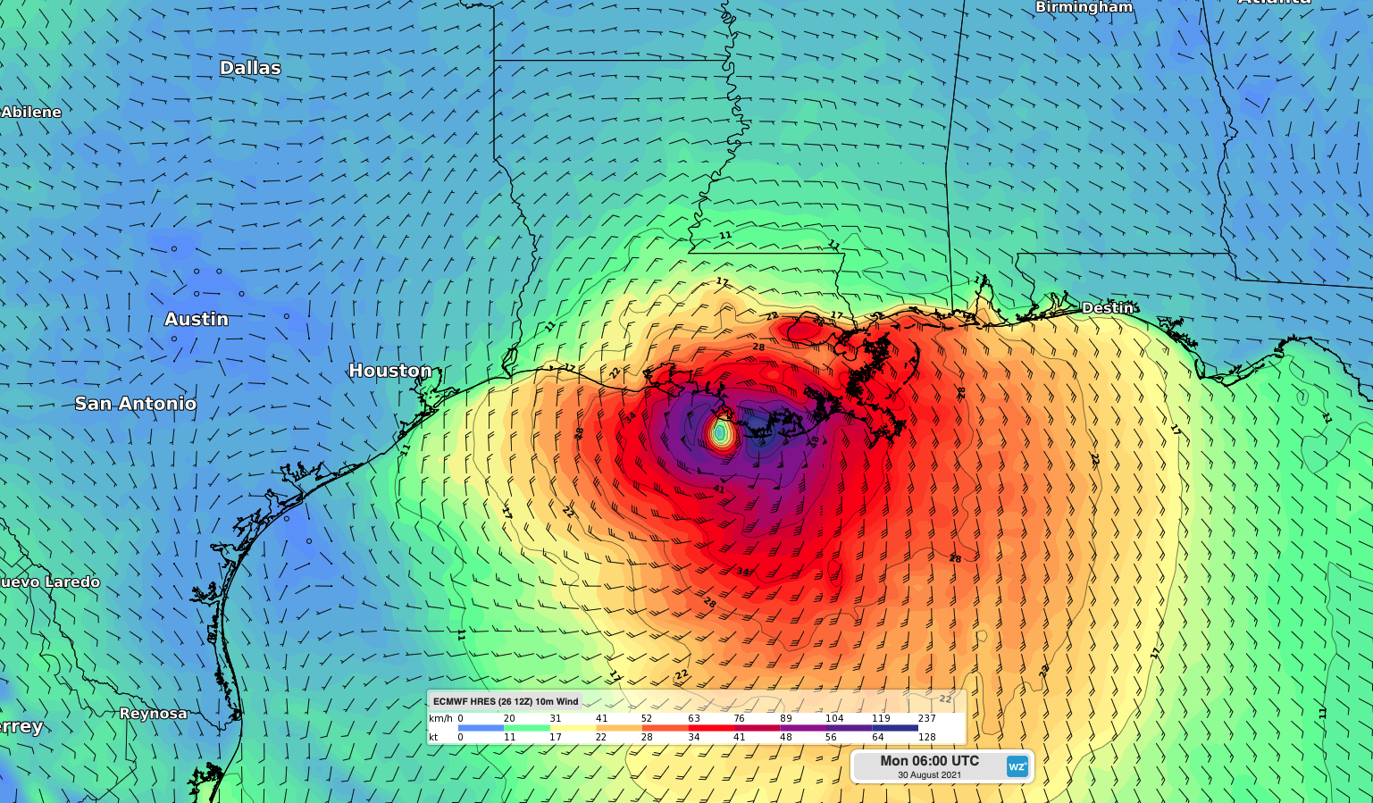 Ida's march: U.S. Gulf Coast bracing for potential major hurricane landfall