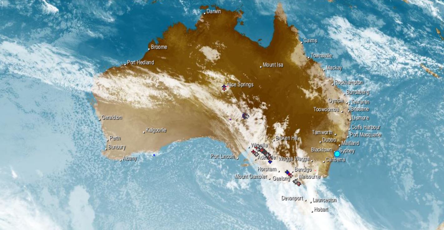 Wild, wet and windy weather slamming southeast Australia