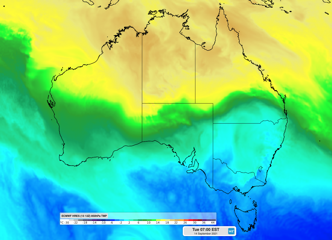 Wintry weather returns to southeastern Australia 