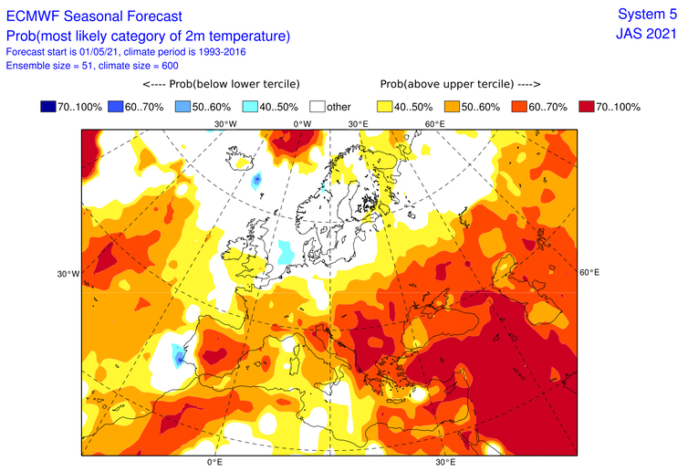 Europe has had a cold and wet spring - but will it last through summer?