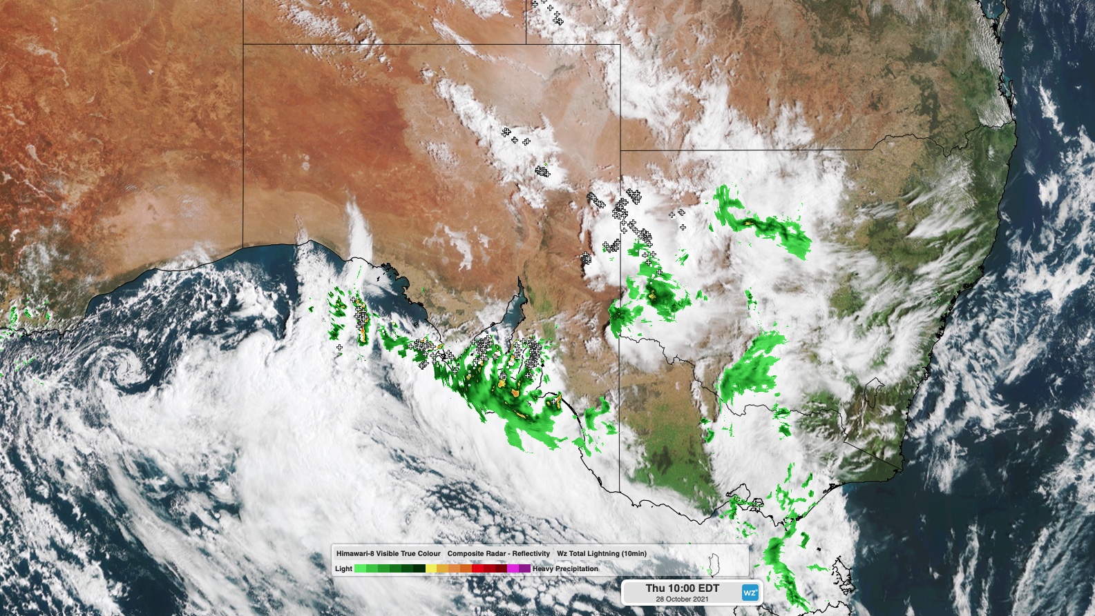 Lines of severe storms hitting SA, with more dangerous weather on the way