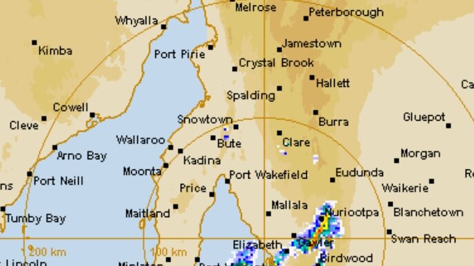 Thousands of South Australians lose power, properties and crops damaged as hail and wind strike again