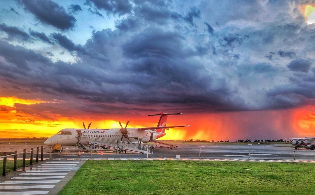 How dangerous is lightning at an airport?