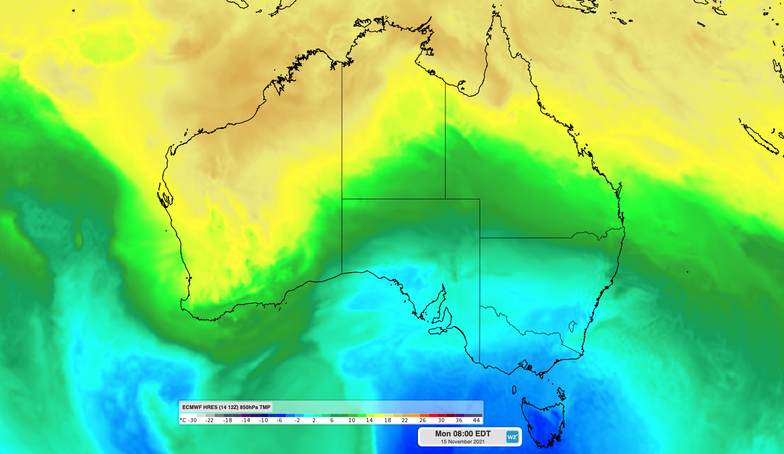 Record-breaking late-season cold spell hits southeastern Australia