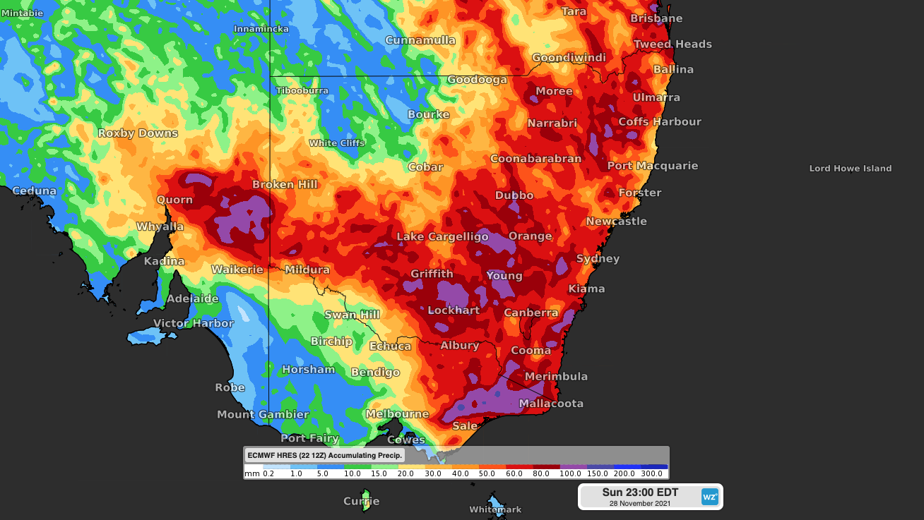 Major flooding in NSW with more rain on the way