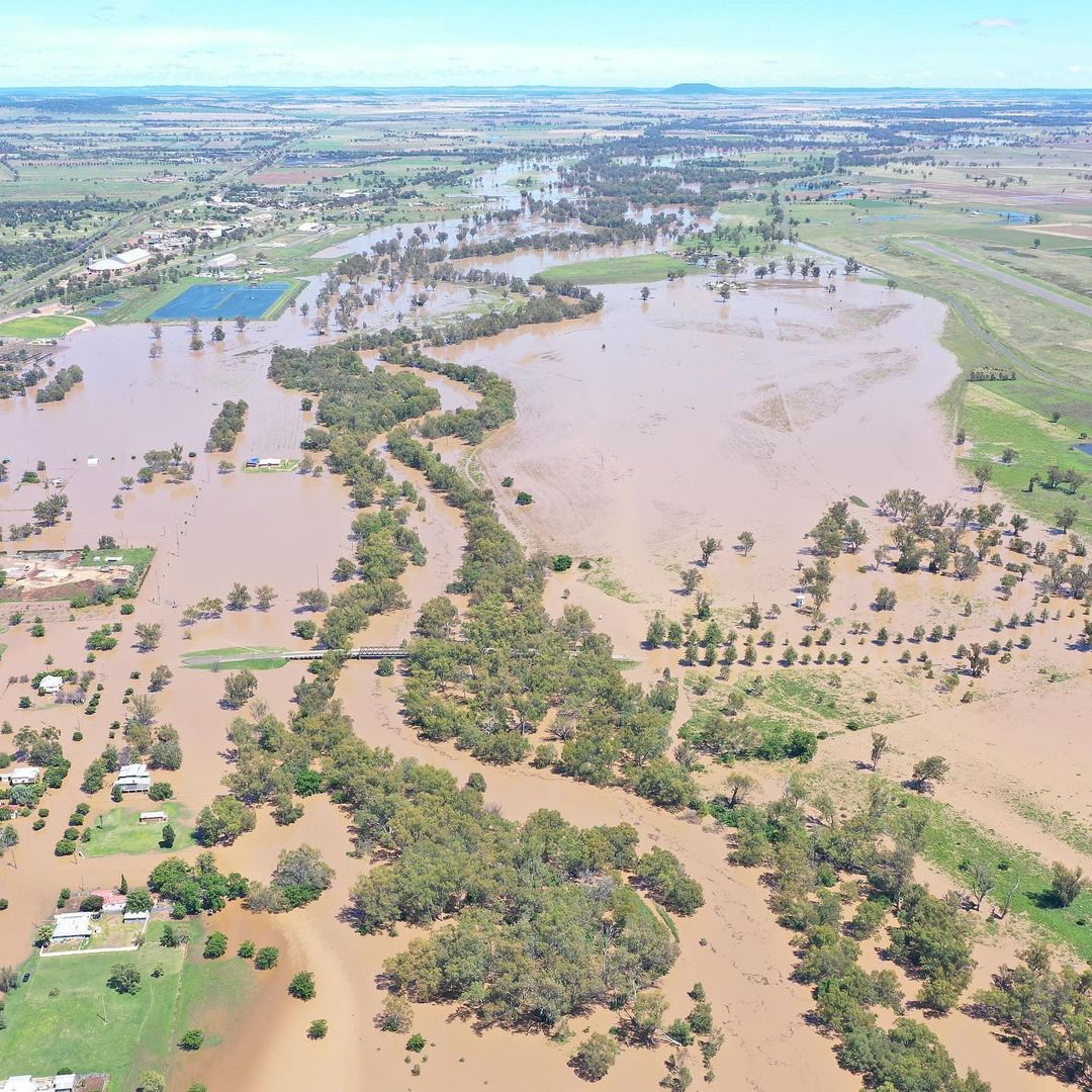 Gunnedah awash after heaviest November rain in 71 years