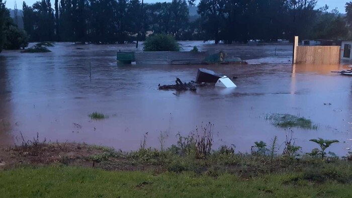 East coast wet weather floods rivers, isolates towns, wipes out crops