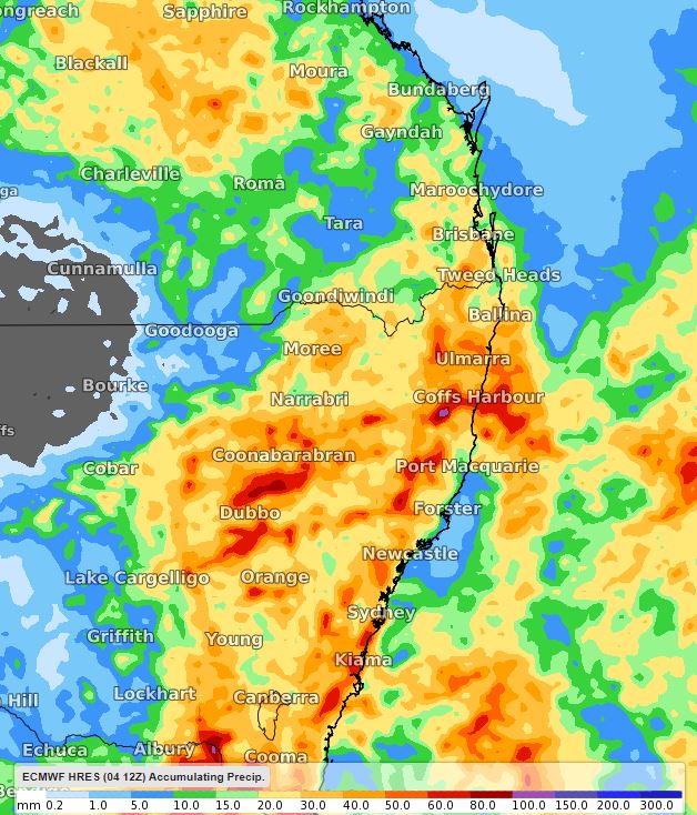 Will the gloomy conditions over Australia's east lift soon? 