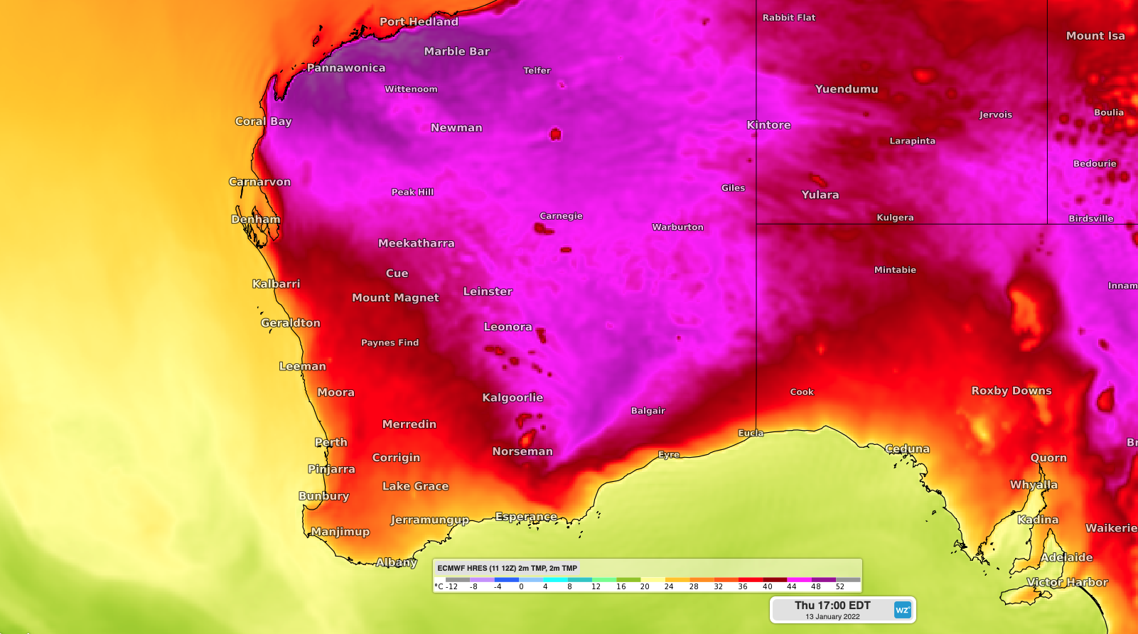 Temporary heat relief imminent for Perth
