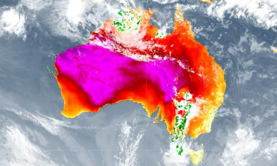 Australia soars to 50 degrees for first time this century