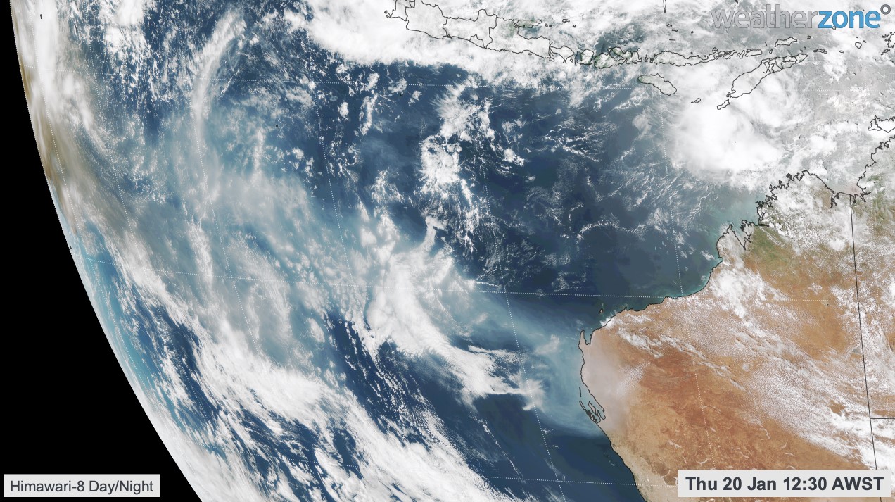Incredible images show Tonga ash cloud halfway to Africa