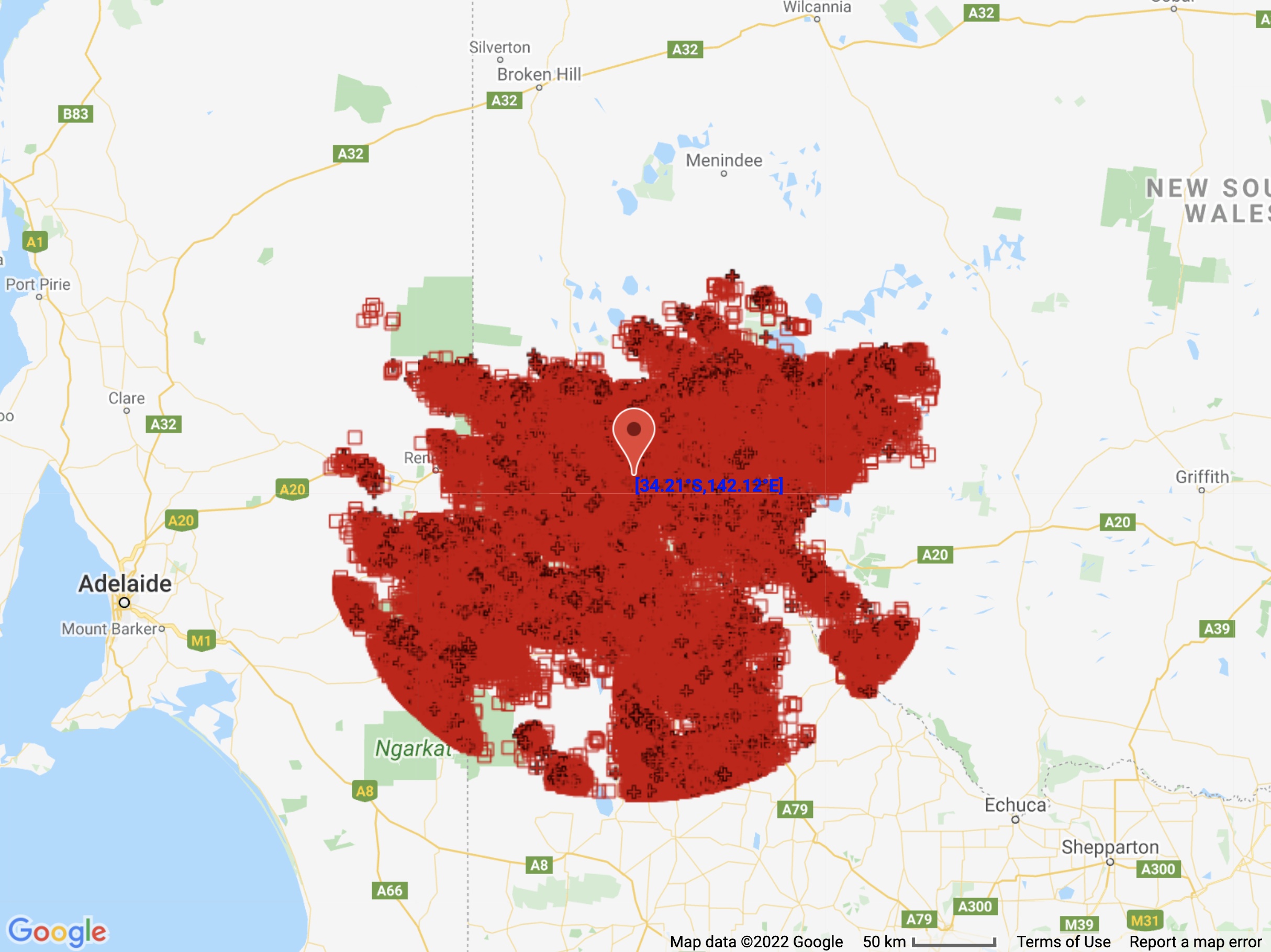 Record-breaking rain in Mildura as severe storms hit VIC