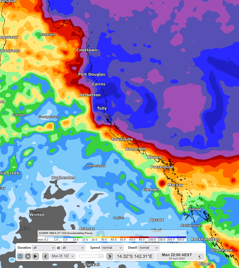 Wet weather incoming for Queensland's north coast