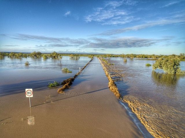 Clouds and rain blanketing eastern Australia