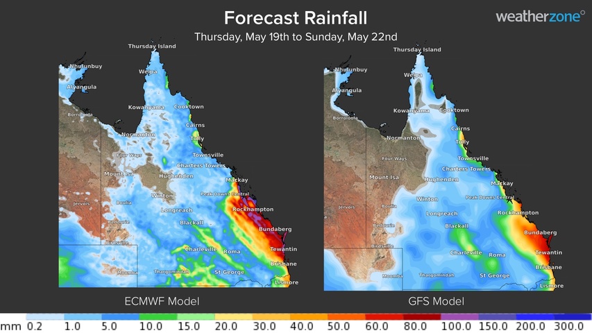 Wet, cold and cloudy weather looms for QLD