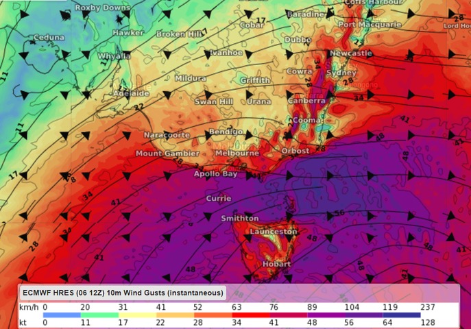 Can wind be too strong at wind farms? 