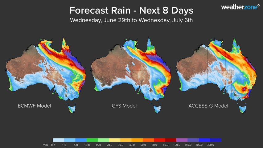 Heavy rain returning to eastern Australia