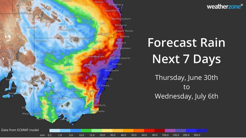 Flood watch issued in eastern NSW