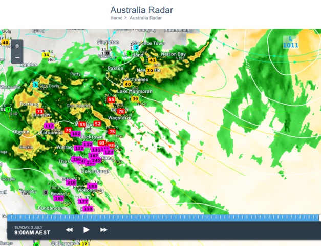 More than 300mm of rain in 48 hours. How unusual for Sydney and Illawarra?