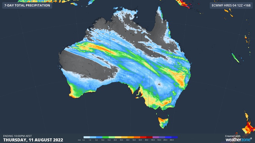 Another wet week ahead for Australia