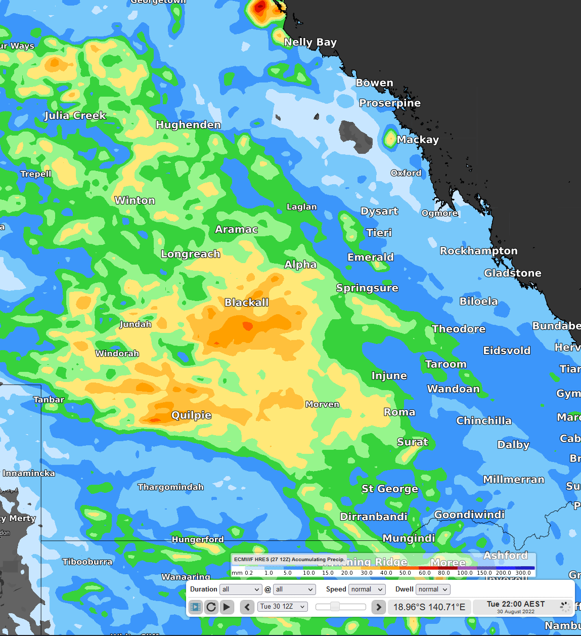 Eventful end to an average August in central Queensland