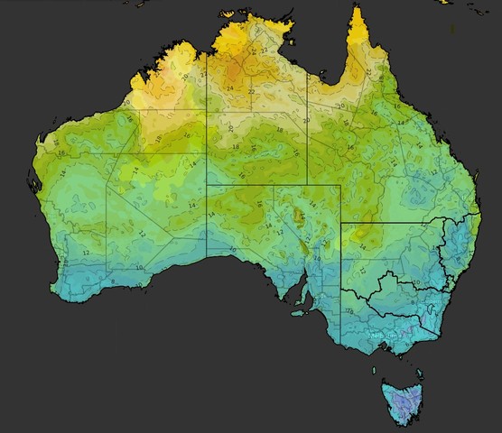 Great contrast of temperatures this morning 