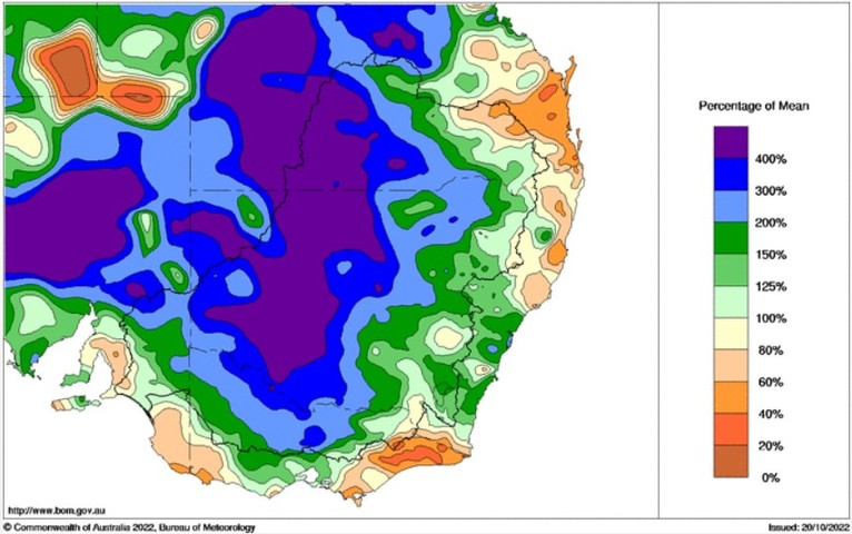 This Murray-Darling Basin rainfall map says it all