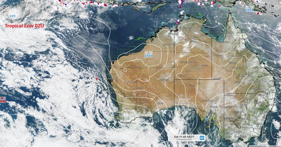 Tropical Cyclone season began in Australia 