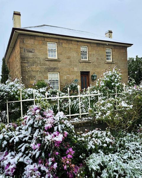 Heavy Tassie snow two weeks out from summer