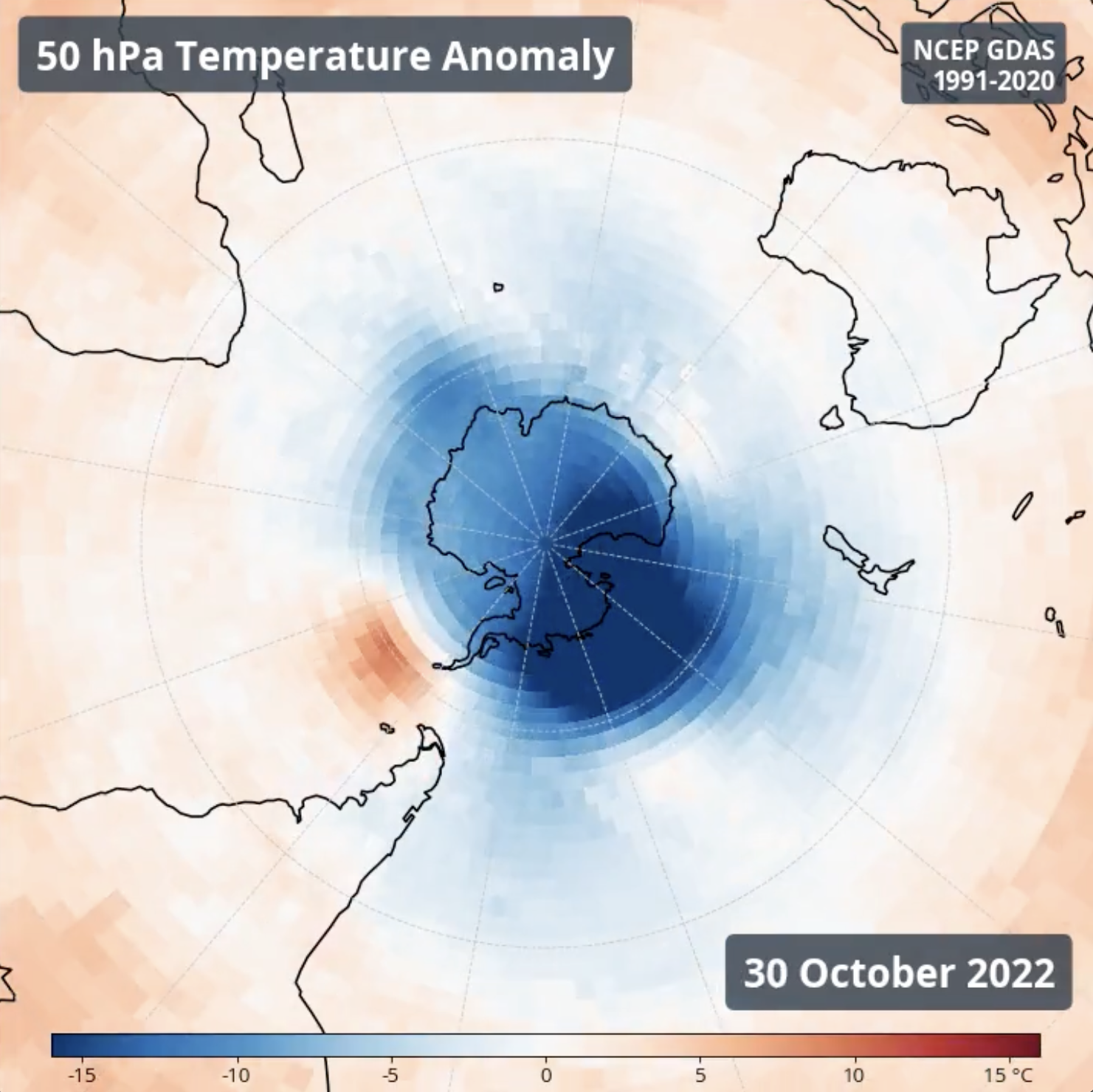 Strong polar vortex could influence Australia's weather this summer