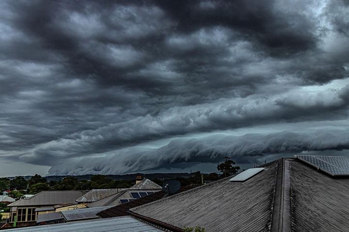 What is a squall line?