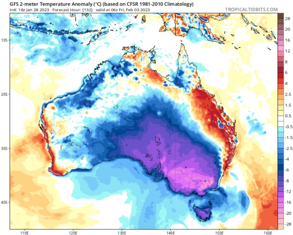 Wintry weather on the way for southeast Australia
