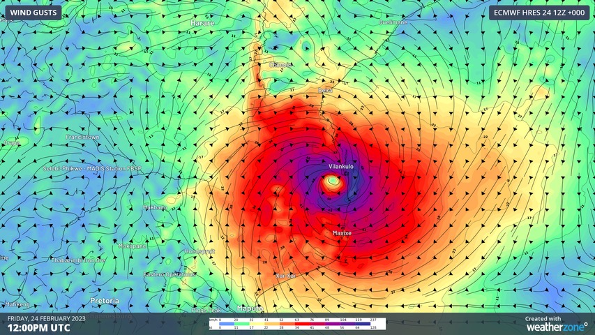 Tropical Cyclone Freddy crashes into Mozambique