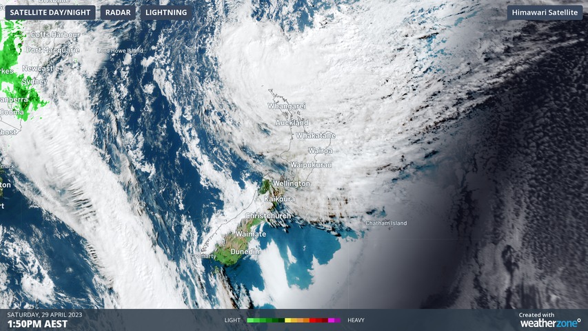 Atmospheric river to bring a wet week to New Zealand