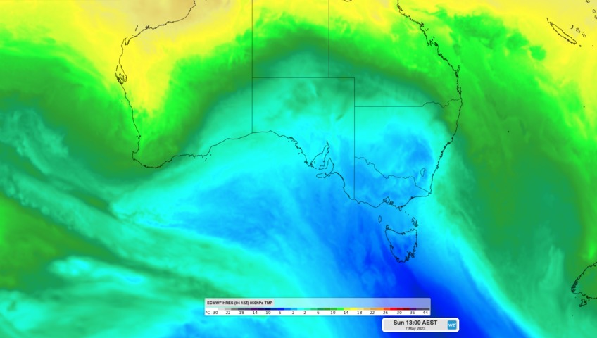 Wintry weekend to strike southeastern Australia