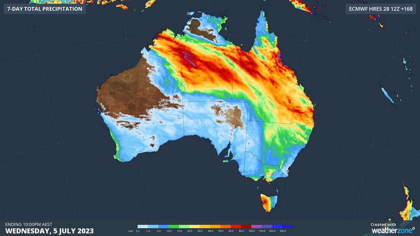 More heavy rain imminent for central, northern Australia