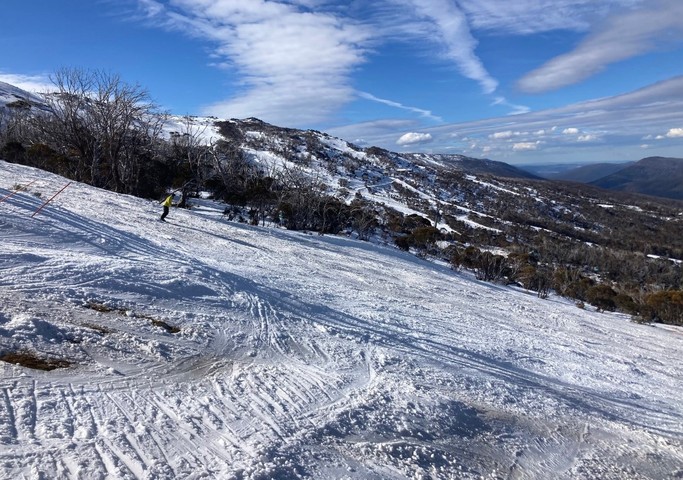 Snow season hanging in there by a thread