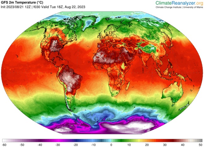 Un inverno da record nell’emisfero sud, con temperature che in Bolivia hanno raggiunto i 45 gradi Celsius