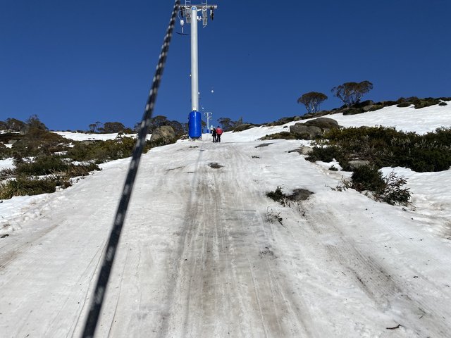 Snow season on its last legs