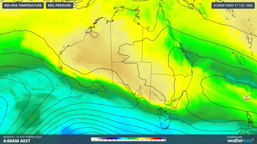 Intense September heat toppling records in SE Australia